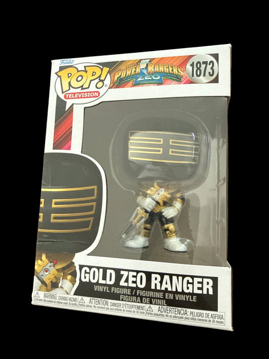 FUNKO POP TELEVISION POWER RANGERS ZEO GOLD ZEO RANGER