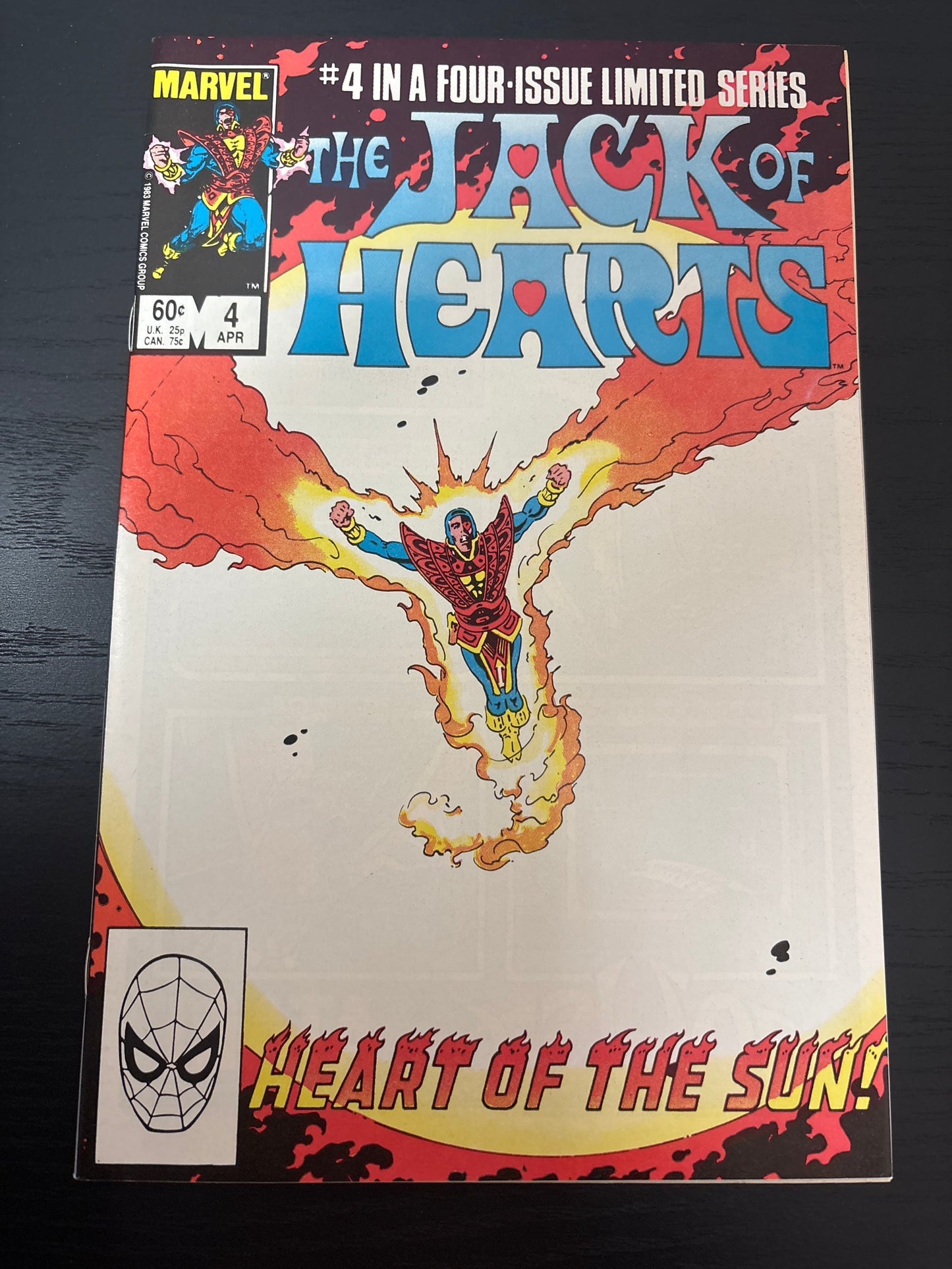 MARVEL THE JACK OF HEARTS #1-4 BUNDLE SET