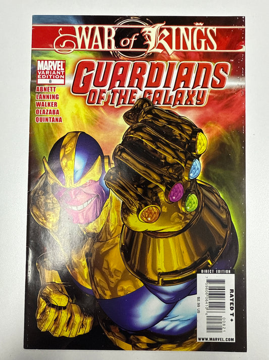 MARVEL COMICS GUARDIANS IF THE GALAXY WAR OF KINGS 8