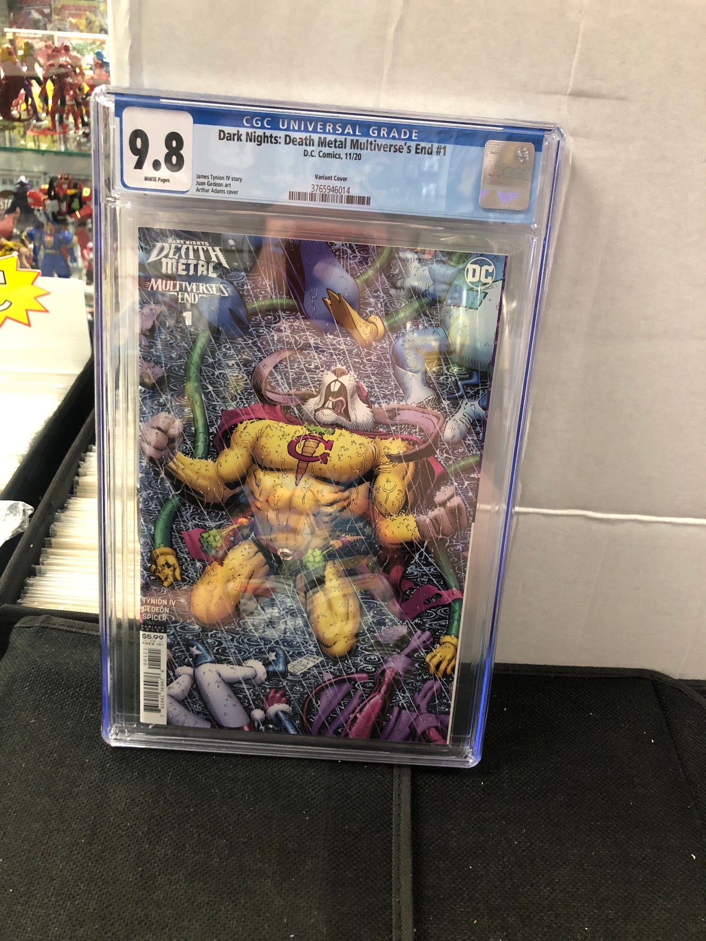 DC COMICS DARK NIGHTS DEATH METAL MULTIVERSE’S END #1 (2020) VARIANT COVER CGC 9.8 WP