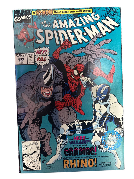 MARVEL THE AMAZING SPIDER-MAN #344