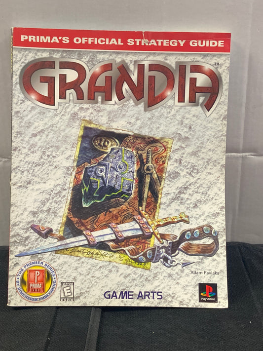 PRIMA GAMES STRATEGY GUIDE GRANDIA