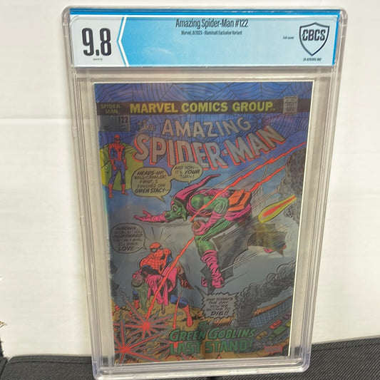 MARVEL COMICS AMAZING SPIDER-MAN FOIL CBCS 9.8