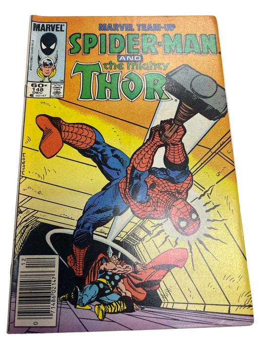 MARVEL COMICS MARVEL TEAM-UP SPIDER-MAN AND THE MIGHTY THOR #148