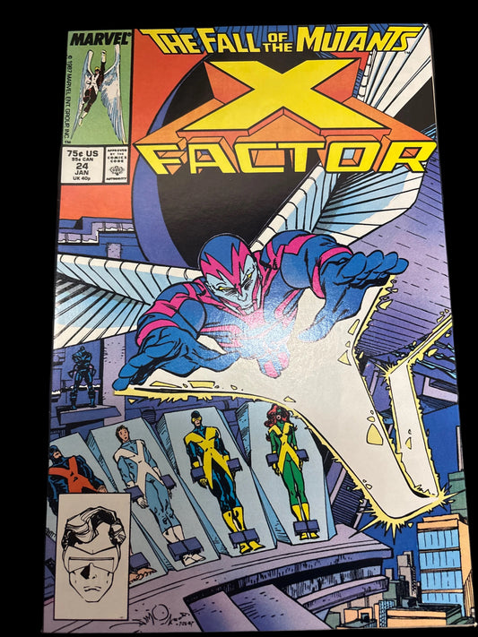 MARVEL THE FALL OF THE MUTANTS X FACTOR #24