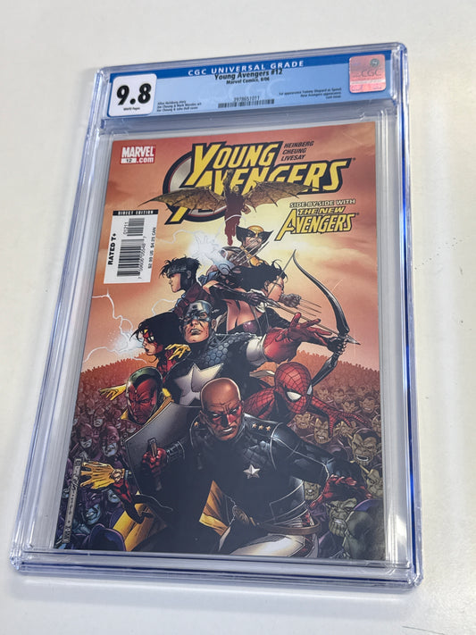 MARVEL YOUNG AVENGERS #12 1st APPEARANCE TOMMY SHEPARD AS SPEED CGC 9.8