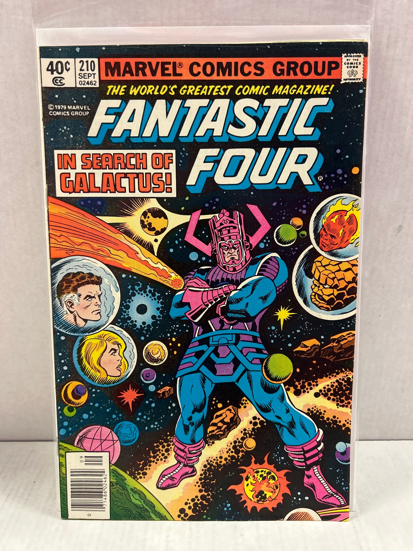 MARVEL COMICS FANTASTIC FOUR #210