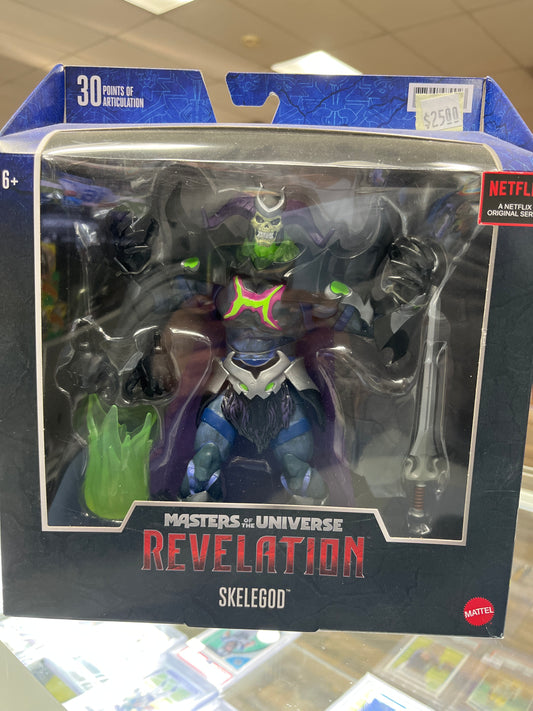 MATTEL MASTERS OF THE UNIVERSE REVELATION SKELEGOD ACTION FIGURE