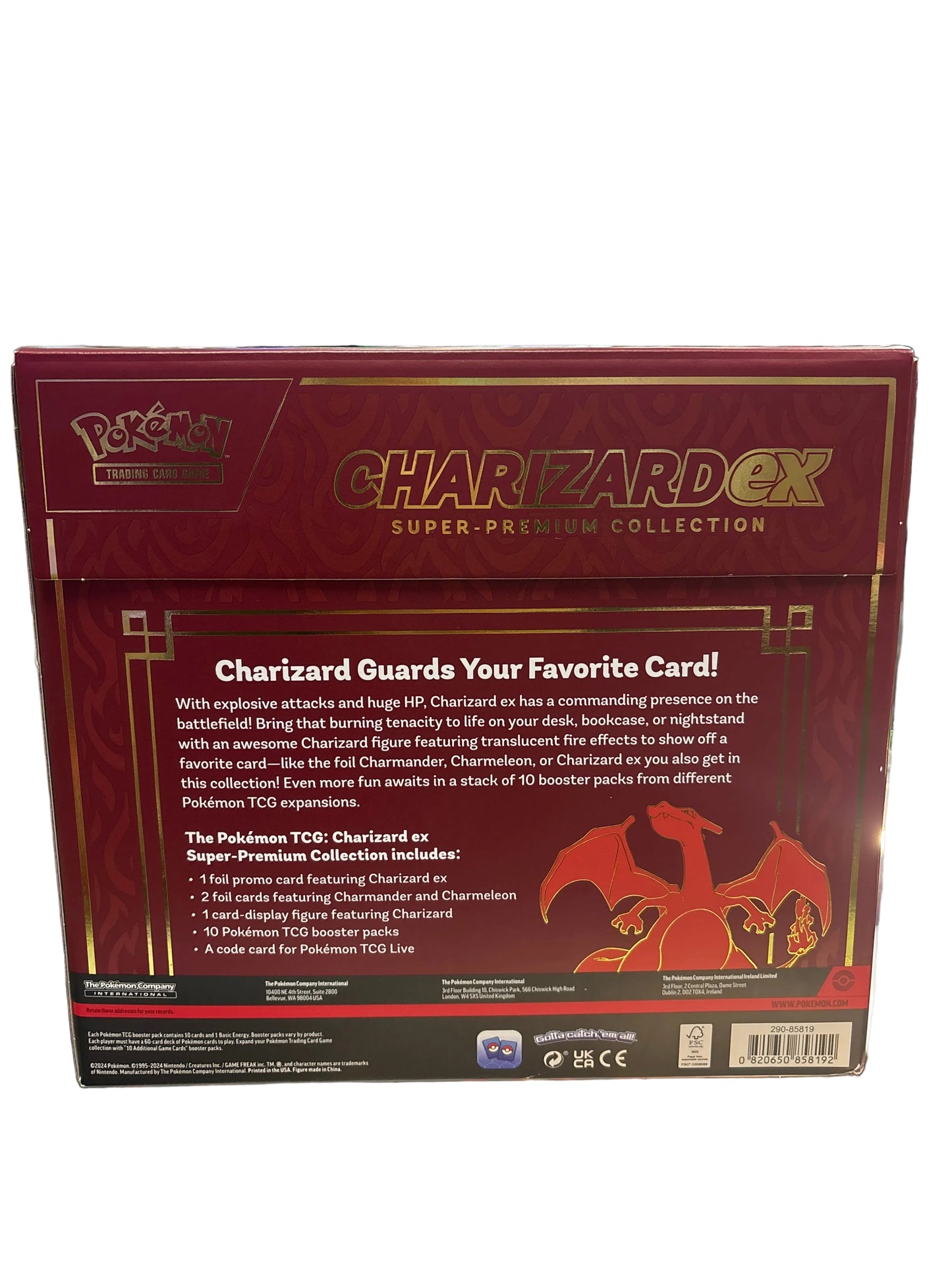 POKEMON CHARIZARD EX SUPER-PREMIUM COLLECTION