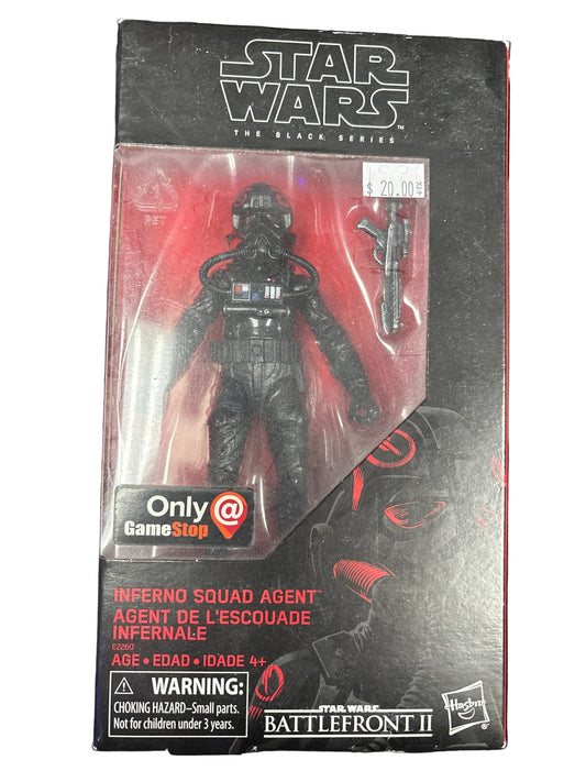 HASBRO STAR WARS THE BLACK SERIES INFERNO SQUAD AGENT GAMESTOP EXCLUSIVE