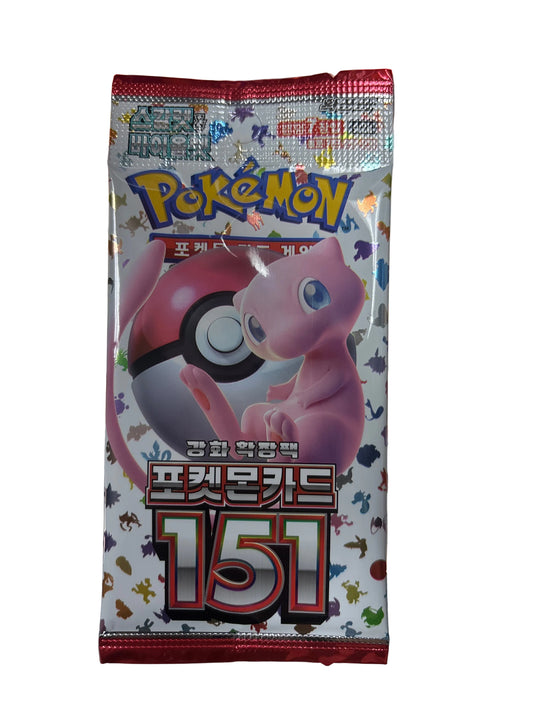 POKEMON KOREAN 151 BOOSTER PACK