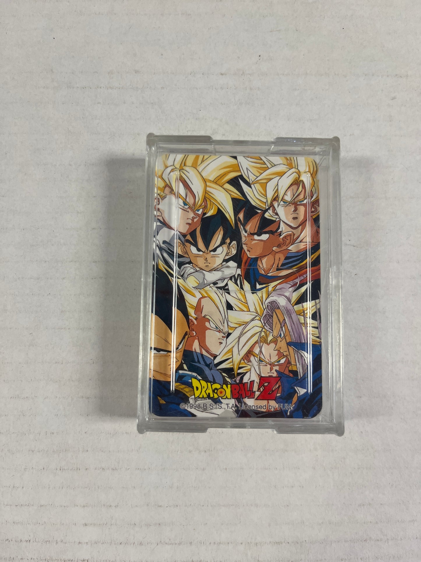 Dragon Ball Z playing cards