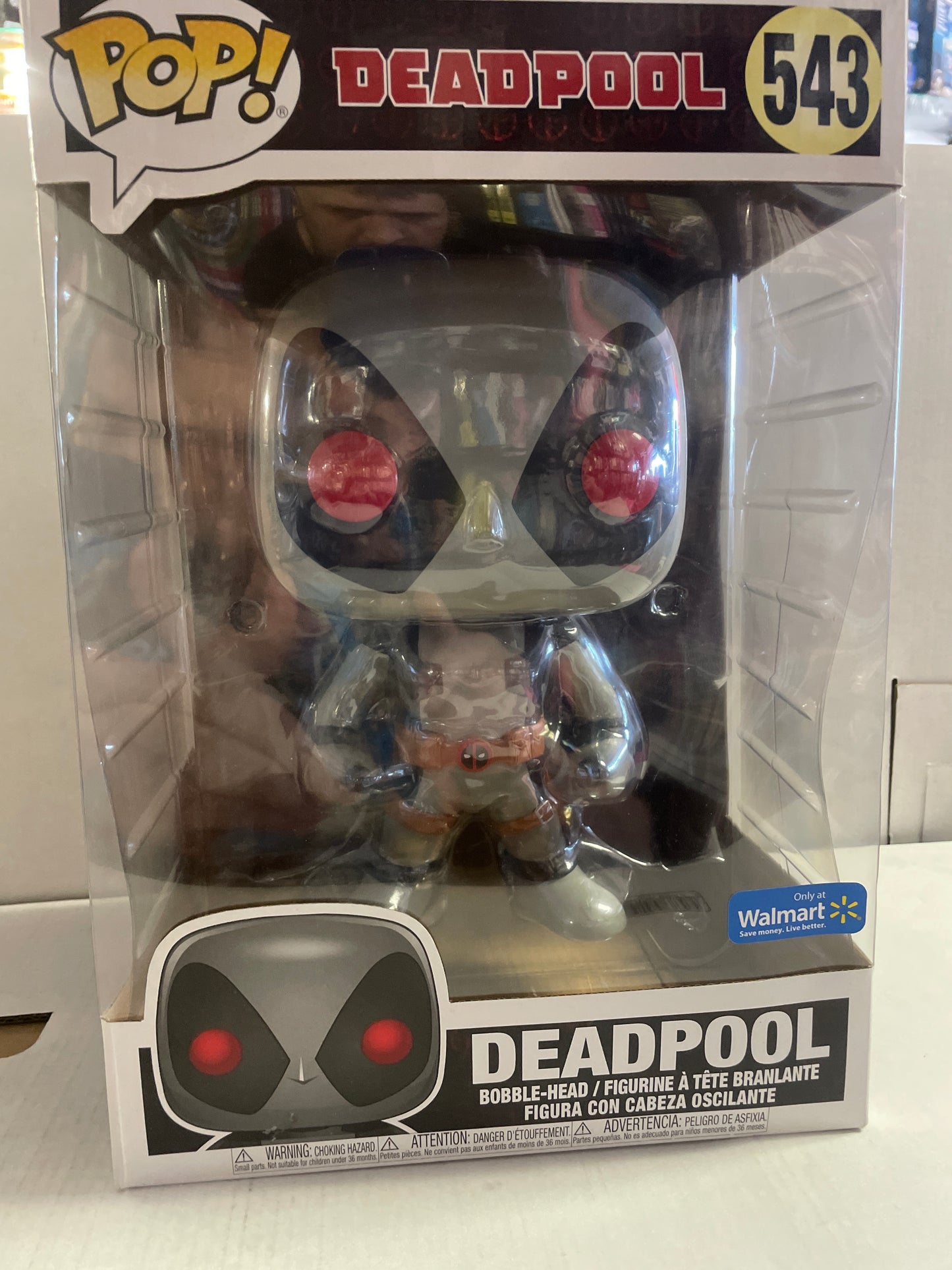 DEADPOOL GIANT FUNKO POP #543 (WALMART EXCLUSIVE!)