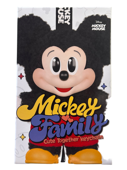 POPMART DISNEY MICKEY FAMILY CUTE TOGETHER KEYCHAIN IN SEALED BOX SINGLE