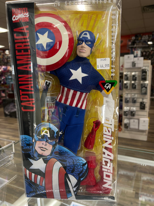MARVEL COMICS CAPTAIN ACTION CAPTAIN AMERICA ACTION FIGURE