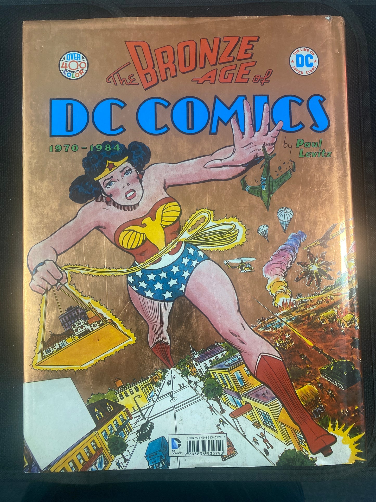 THE BRONZE AGE OF DC COMICS 1970-1984 BY PAUL LEVITZ (2015, HARDCOVER 1st PRINT, NEAL ADAMS COVER! HTF)