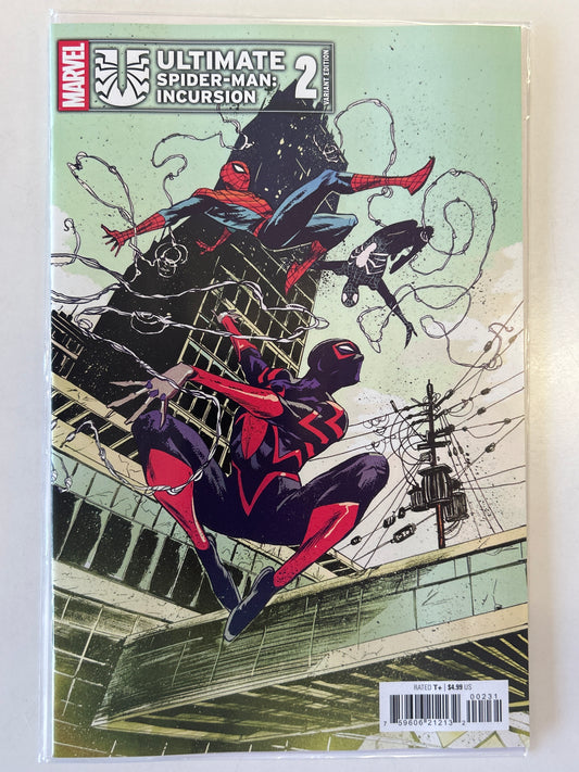MARVEL COMICS ULTIMATE SPIDER-MAN: INCURSION #2 VARIANT