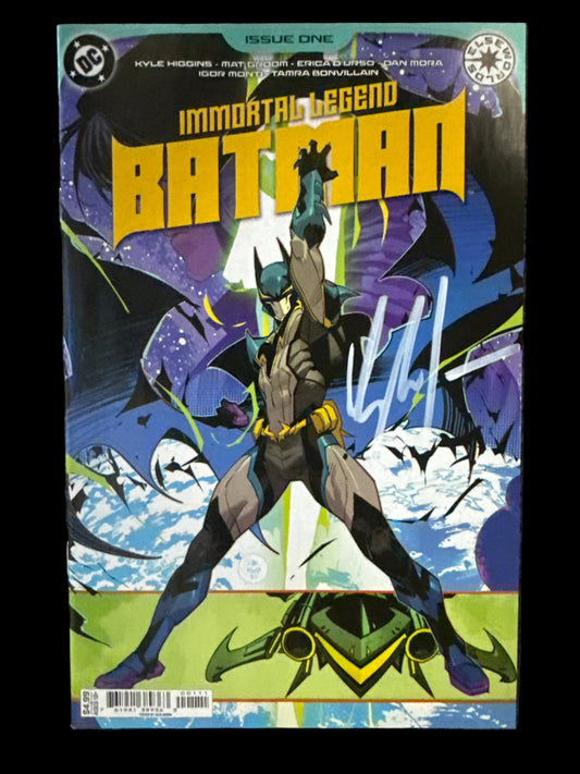 IMMORTAL BATMAN 1 FIRST PRINT SIGJED BY KYLE HIGGINS