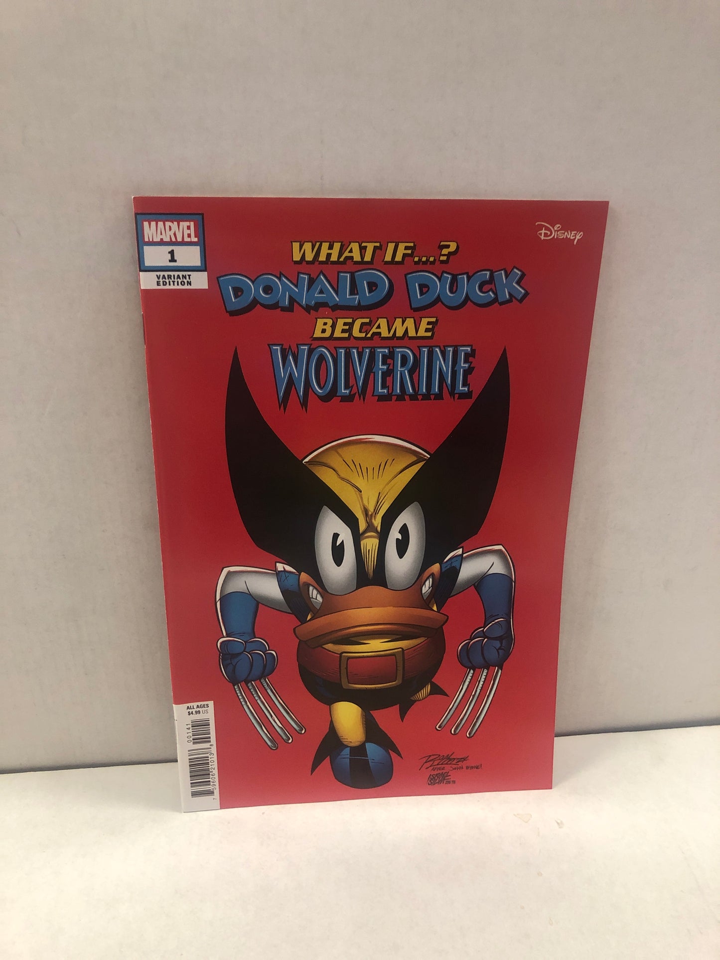 MARVEL COMICS WHAT IF DONALD DUCK BECAME WOLVERINE 1 VARIANT