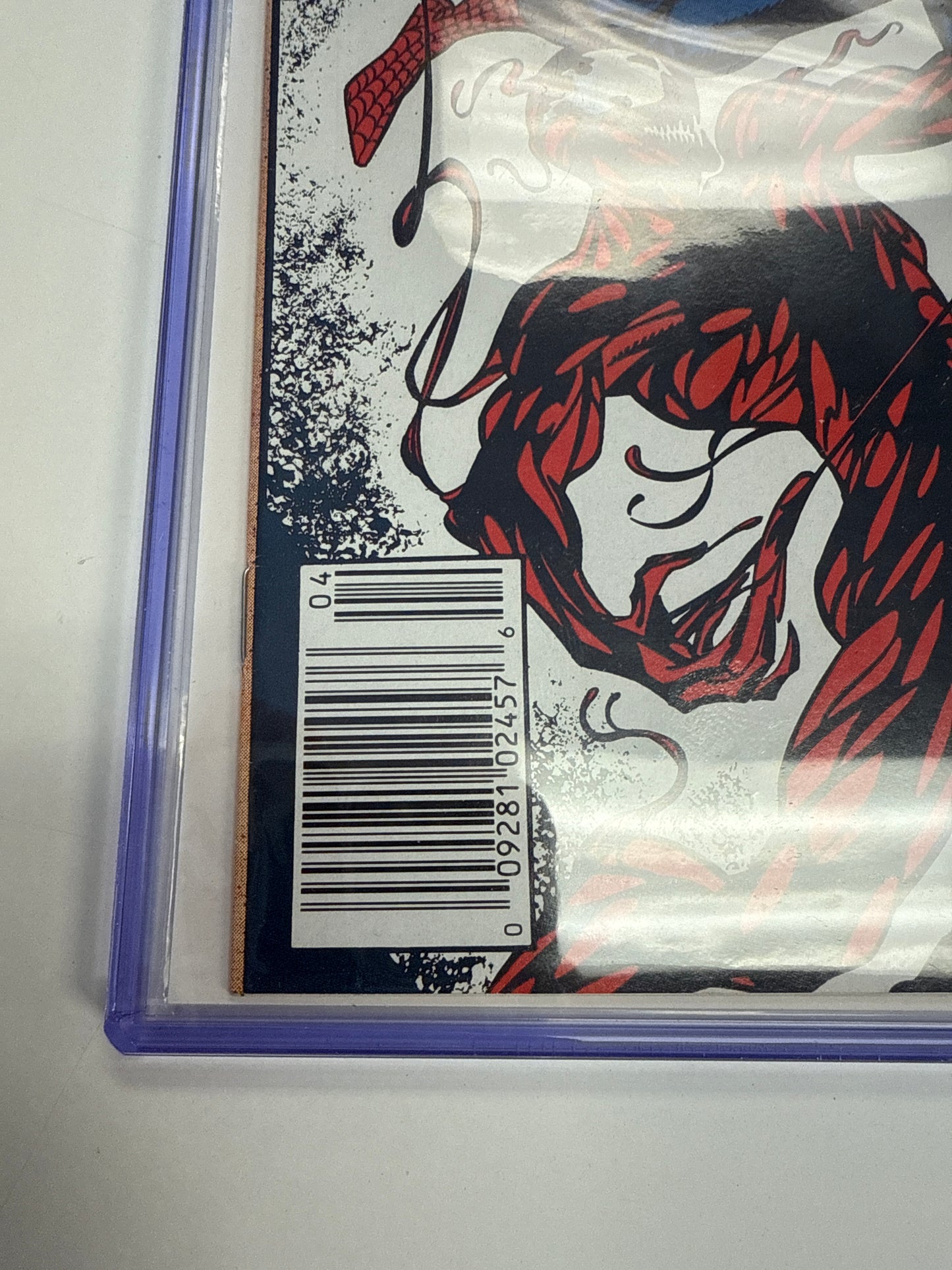 MARVEL COMICA THE AMAZING SPIDER-MAN #361 first carnage cover 1print white background