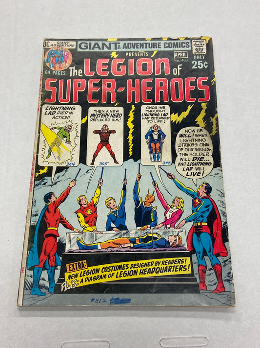 DC COMICS THE LEGION OF SUPER HEROS NO. 403