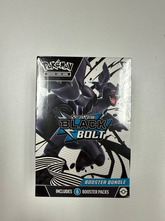 POKEMON TCG SCARLET VIOLET BLACK BOLT BOOSTER BUNDLE