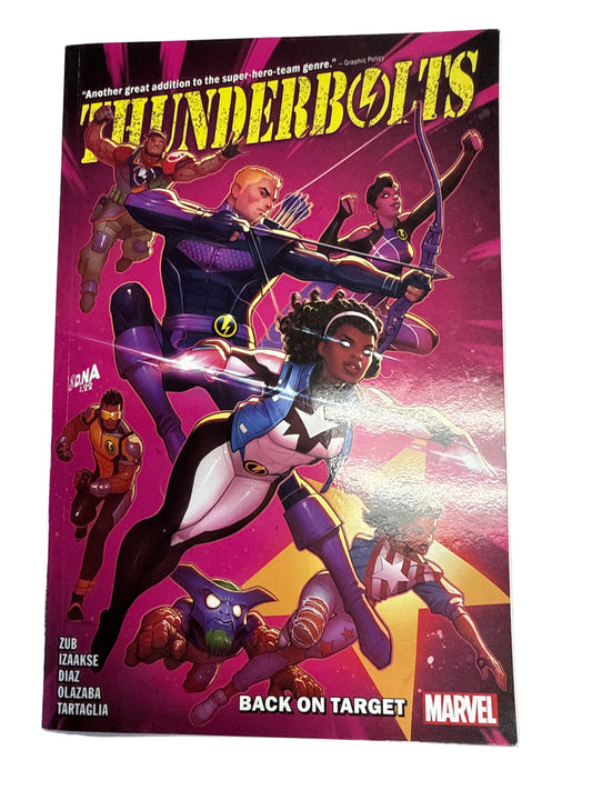 MARVEL COMICS THUNDERBOLTS BACK IN TARGET TRADE PAPERBACK