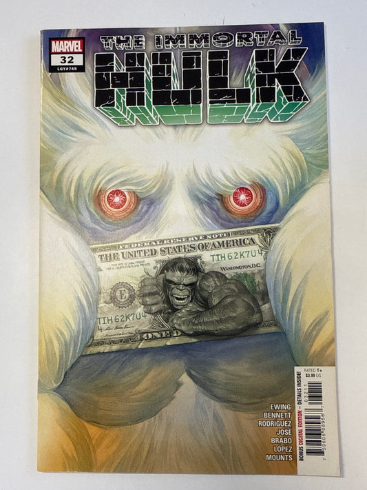 MARVEL COMICS THE IMMORTAL HULK #32