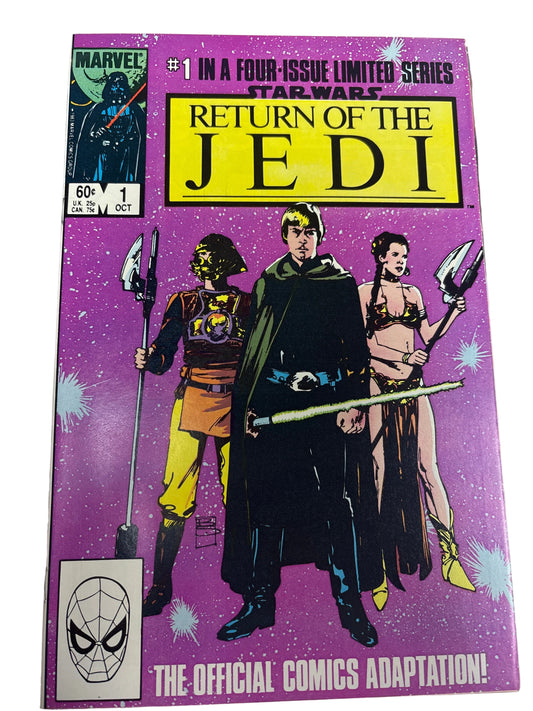MARVEL STAR WARS RETURN OF THE JEDI #1 1ST APPEARANCE OF JABBA THE HUT