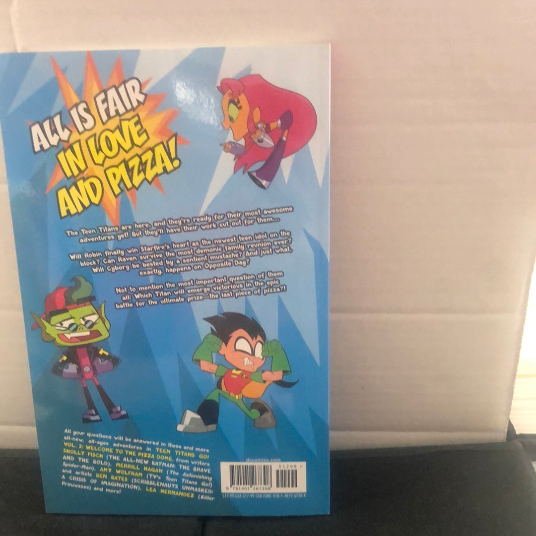 DC COMICS TEEN TITANS GO WELCOME TO THE PIZZA DOME 8TH PRINTING (2022)