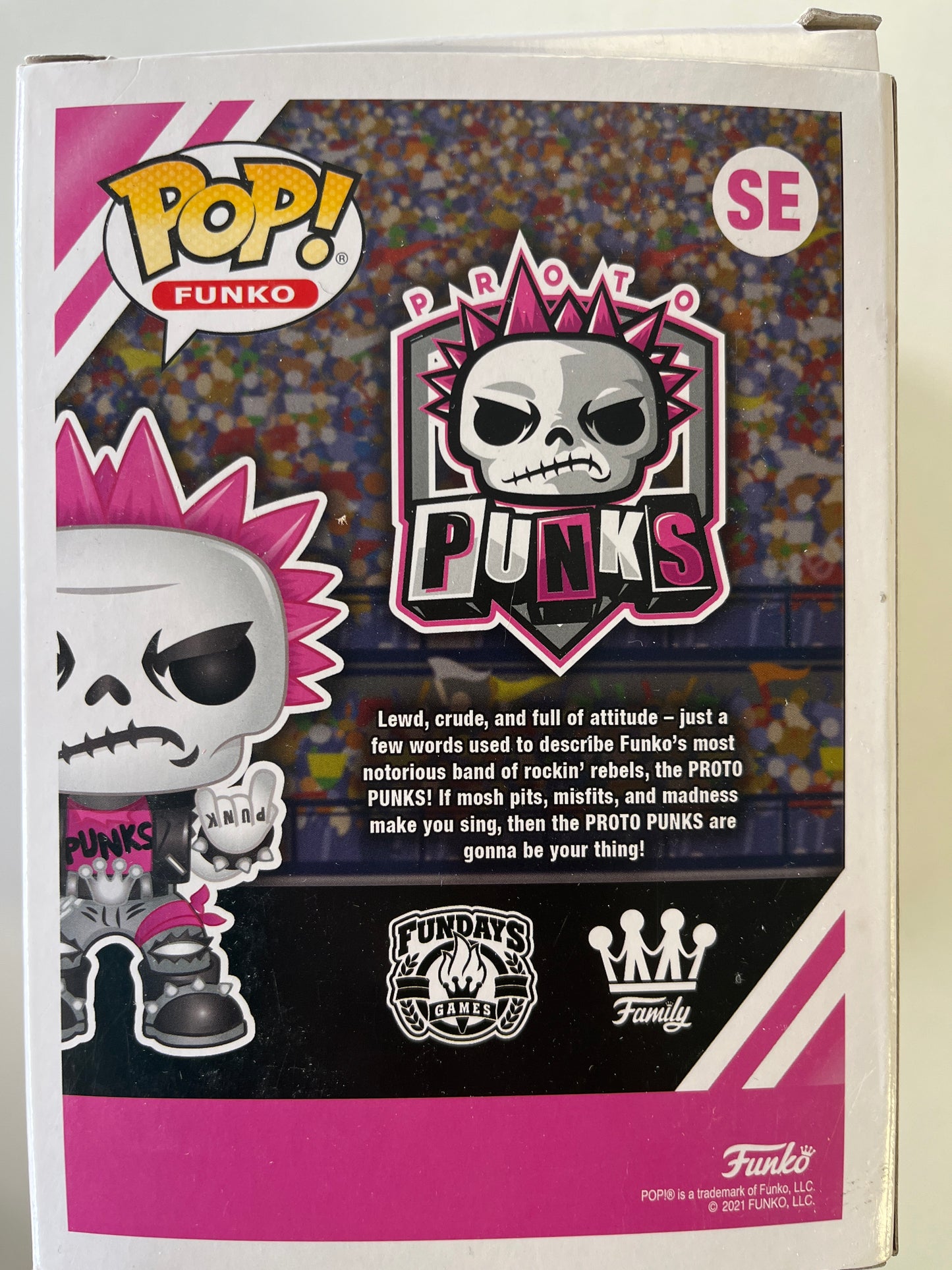 FUNKO POP SE PROTO PUNK VINYL FIGURE