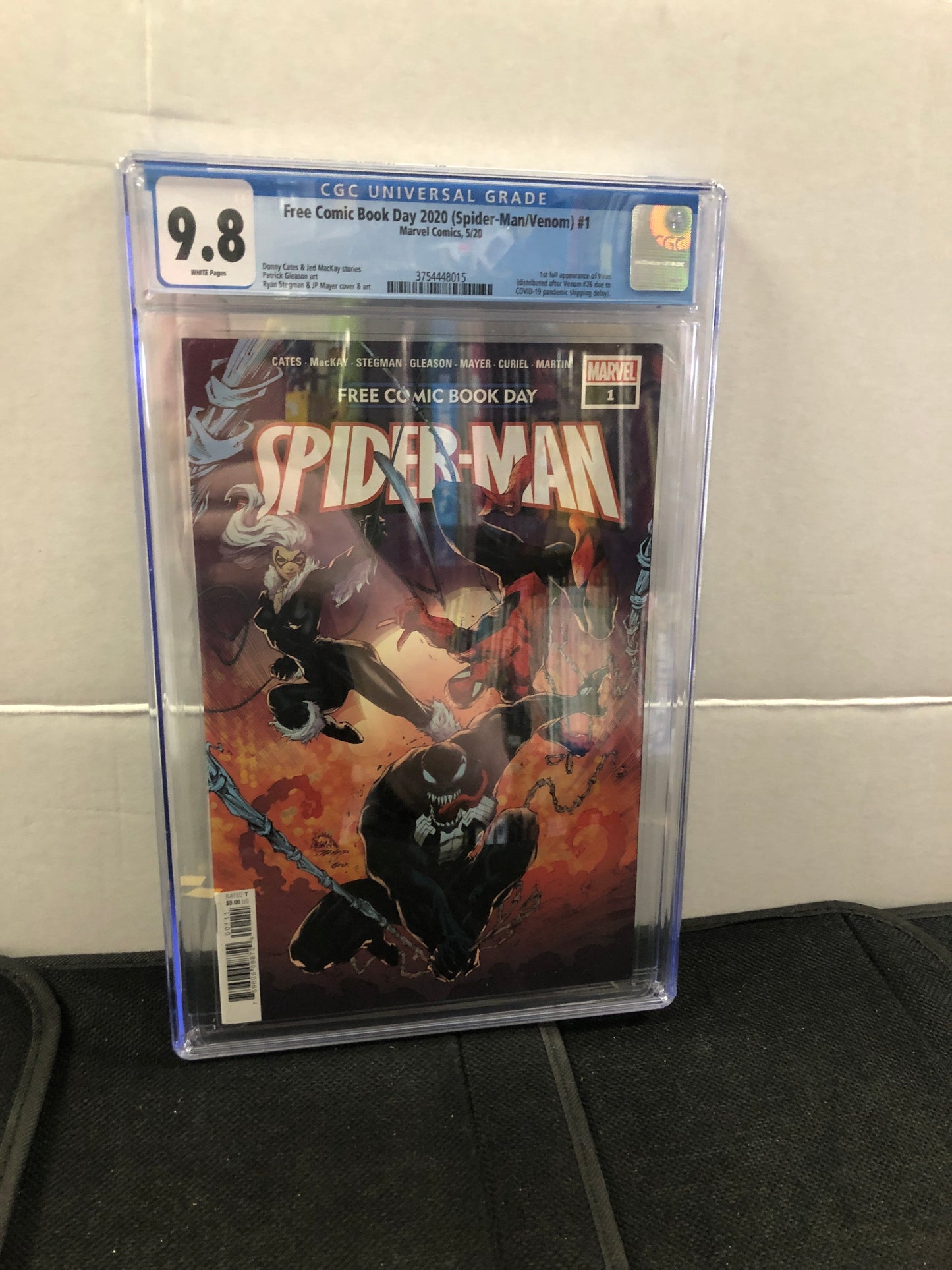 MARVEL COMICS FREE COMIC BOOK DAY Spider-Man/VENOM #1 (2020) 1ST FULL APPEARANCE OF VIRUS CGC 9.8 WP