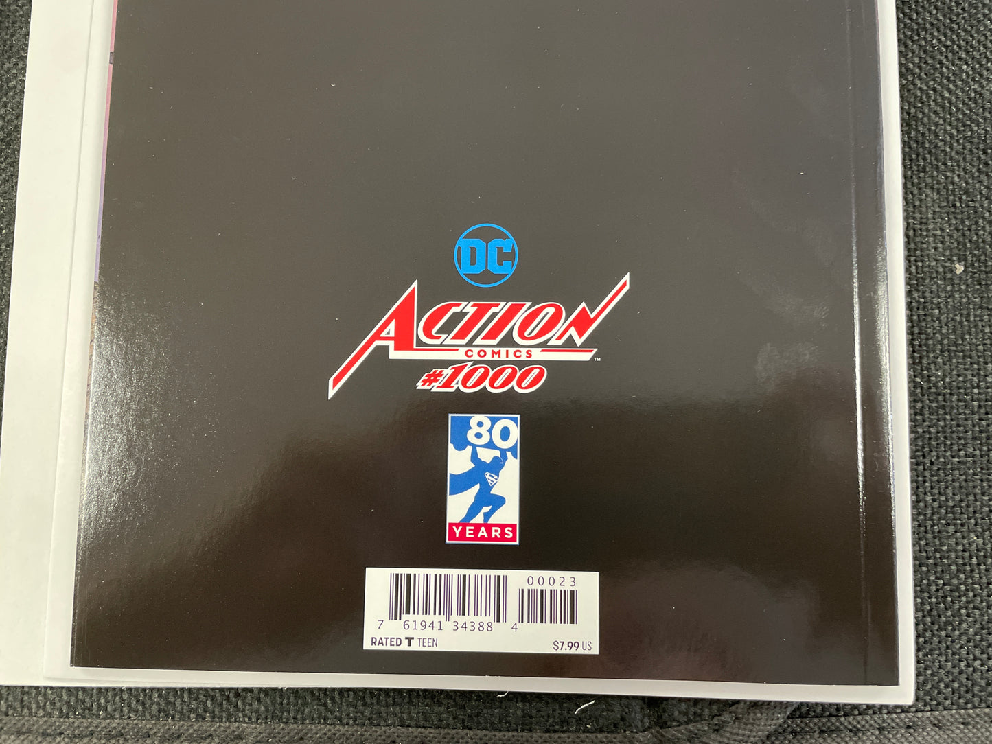 ACTION COMICS #1000 JIM LEE VIRGIN SKETCH VARIANT (2018, NM/MINT)