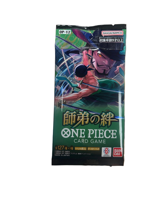 ONE PIECE CARD GAME OP-12 BOOSTER PACK Japanese