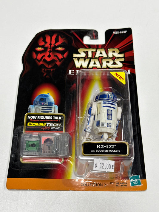 Star Wars Episode I R2D2 WITH BOOSTER ROCKETS  Action Figure