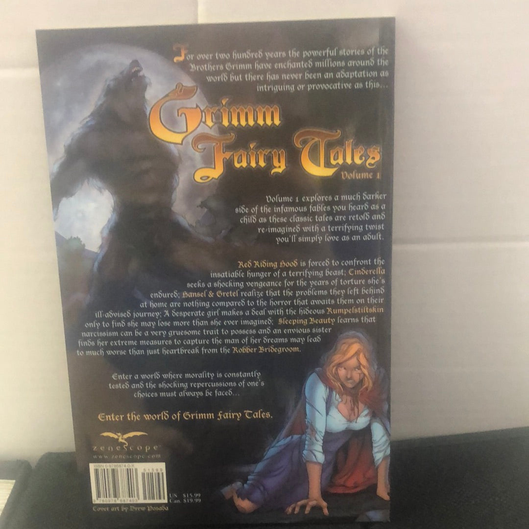 ZENOSCOPE GRIMM FAIRY TALES VOLUME 1 TRADE 2ND PRINTING (2008)