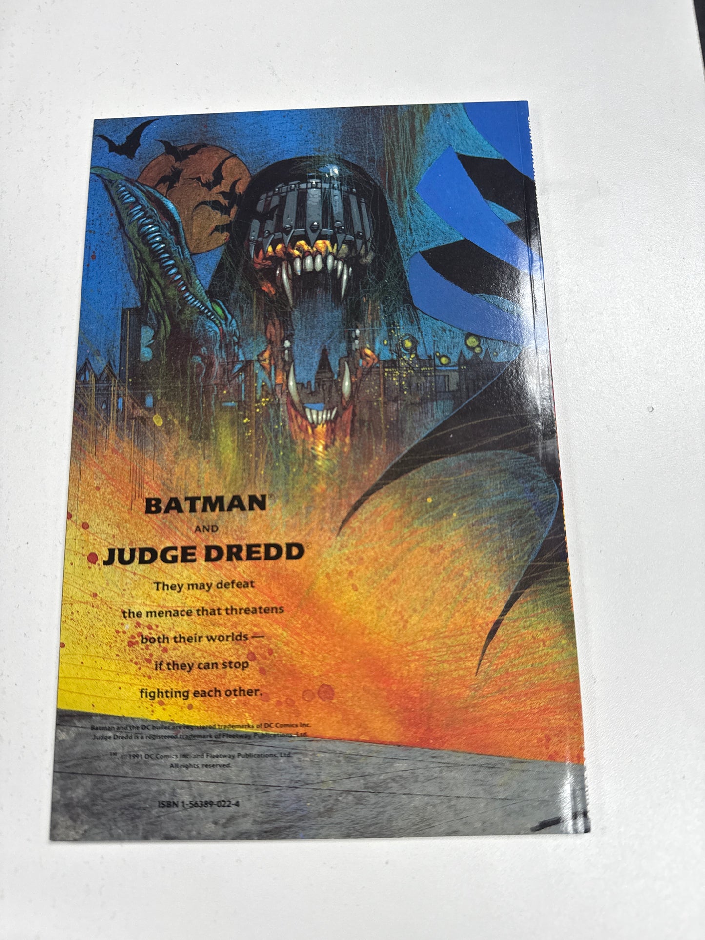Batman/Judge Dredd: Judgment on Gotham (DC Comics 1991 February 1992)
