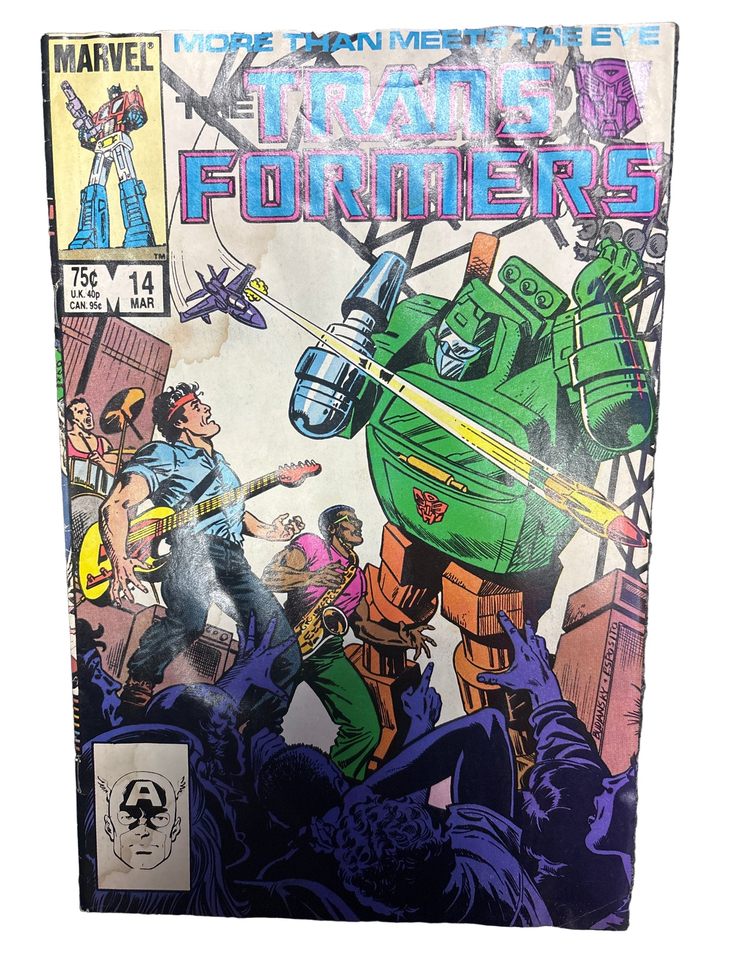 MARVEL THE TRANSFORMERS #14