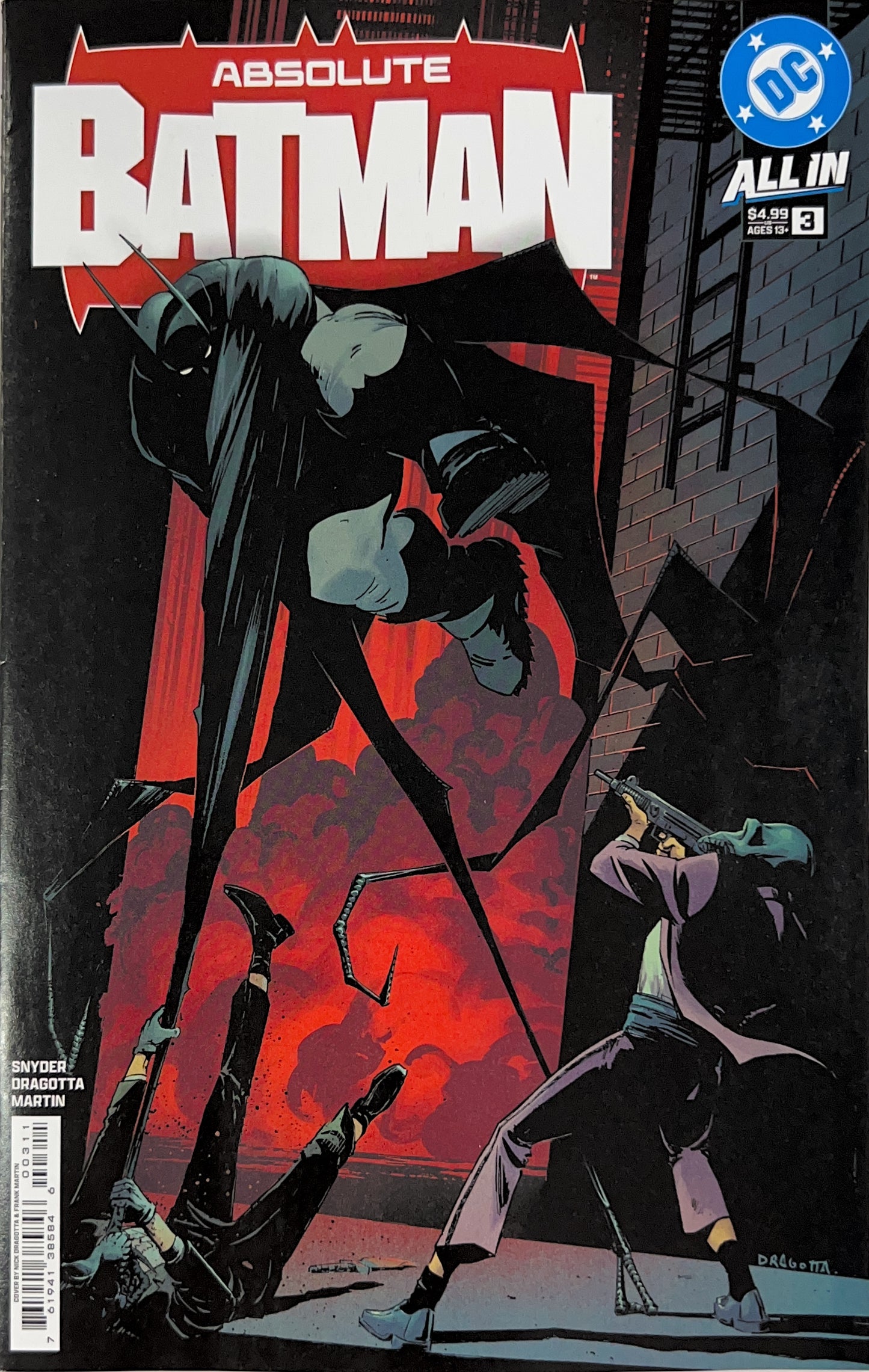DC COMICS ABSOLUTE BATMAN #3 COVER A