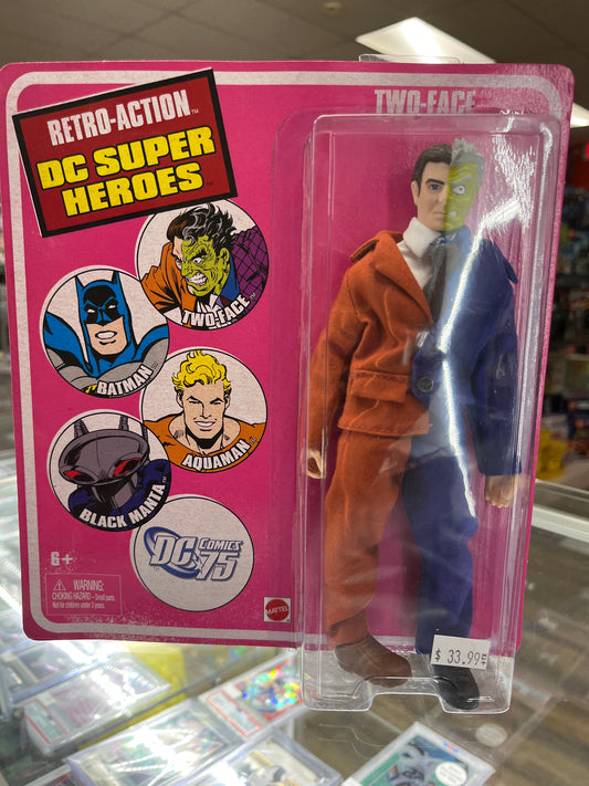 RETRO-ACTION DC SUPER HERO TWO-FACE ACTION FIGURE