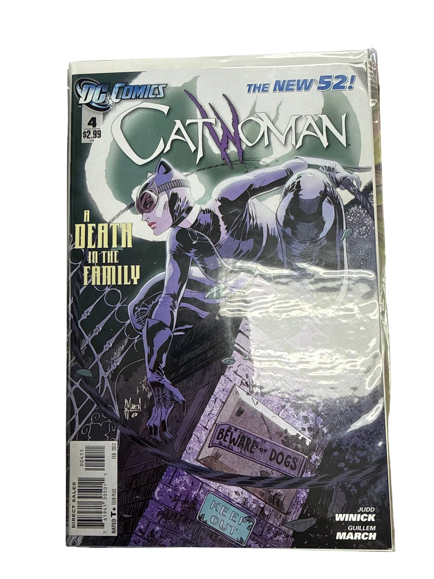 DC COMICS NEW 52 CAT WOMAN 1-5 LOT