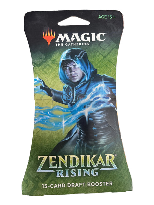 MAGIC THE GATHERING ZENDIKAR RISING 15 CARD DRAFT BOOSTER HANGER PACK