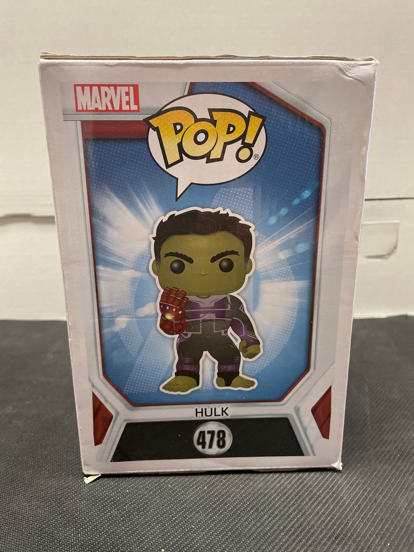 AVENGERS ENDGAME HULK #478 FUNKO POP (LIGHT DAMAGE)