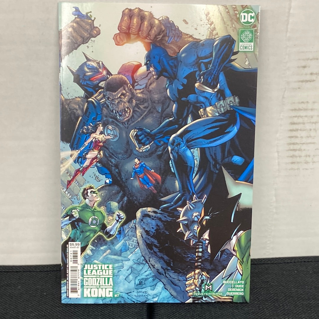 DC COMICS JUSTICE LEAGUE VS GODZILLA VS KING KONG 7 VARIANT