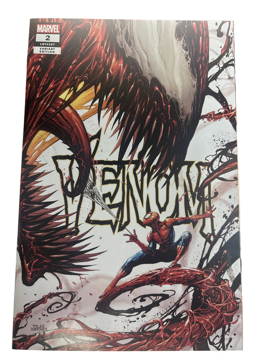 VENOM #2 KEY KNULL ISSUE TYLER KIRKHAM