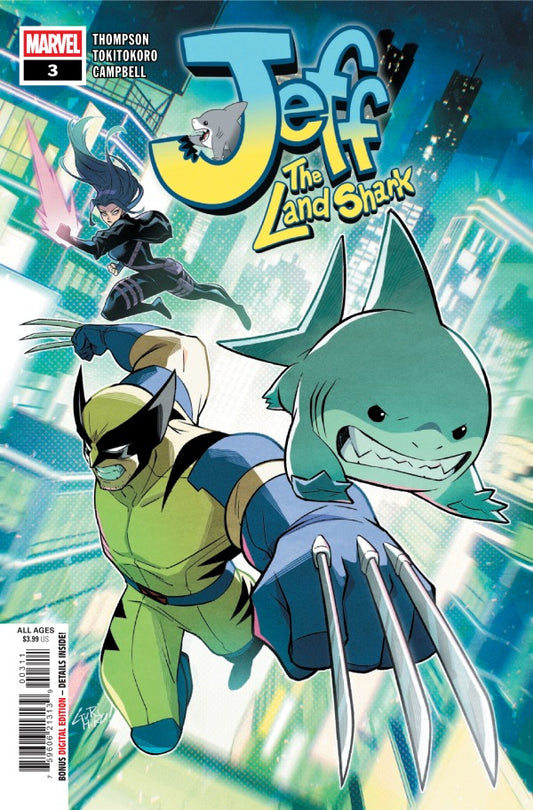 MARVEL COMICS JEFF THE LAND SHARK #3 A COVER