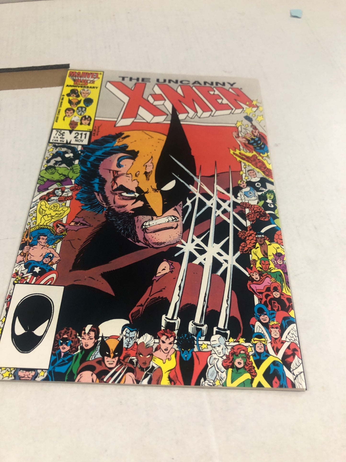 MARVEL COMICS X-MEN 211 (1986) 1ST FULL TEAM APPEARANCE OF THE MARAUDERS VF/NM