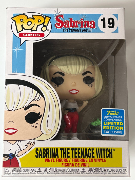 FUNKO POP SABRINA THE TEENAGE WITCH 2019 FUNKO CONVENTION EXCLUSIVE GREAT CONDITION