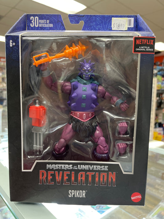 MATTEL MASTERS OF THE UNIVERSE REVELATION SPIKOR ACTION FIGURE