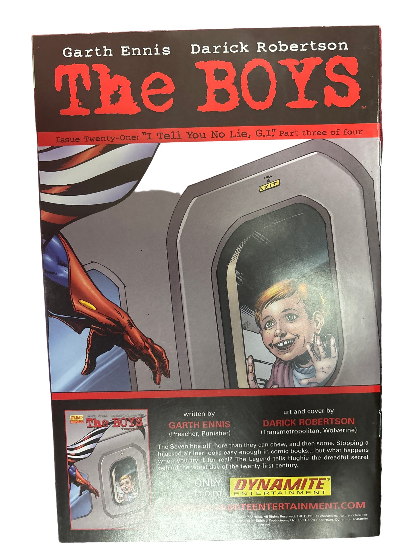 DYNAMITE COMICS THE BOYS #20